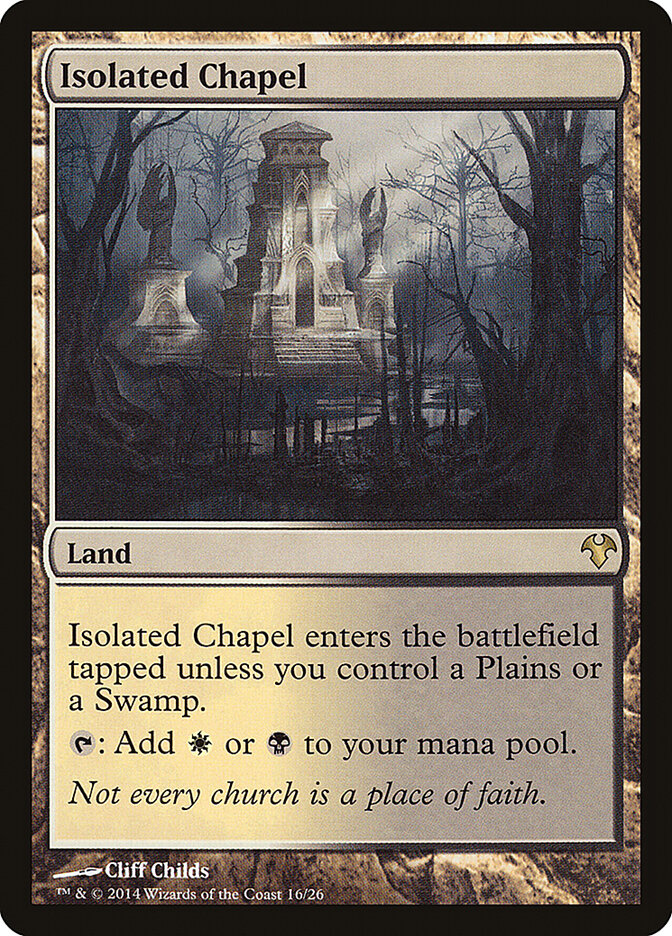 Isolated Chapel 16 - Modern Event Deck 2014 MTG card