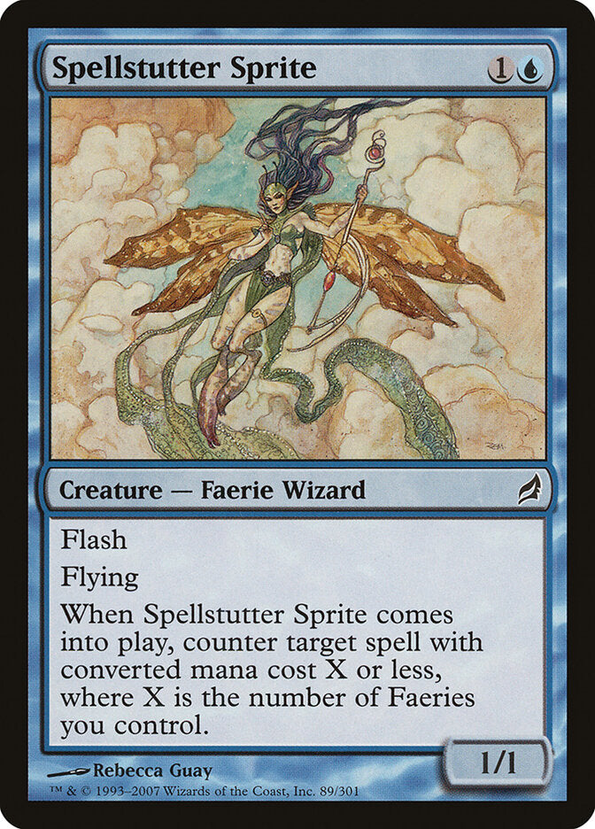 Spellstutter Sprite 89 - Lorwyn MTG card