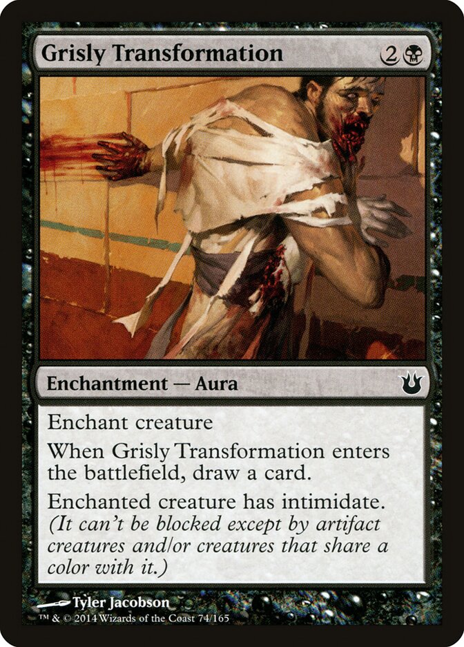 Grisly Transformation 74 - Born of the Gods MTG card