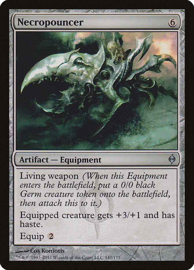 Necropouncer 147 - New Phyrexia MTG card