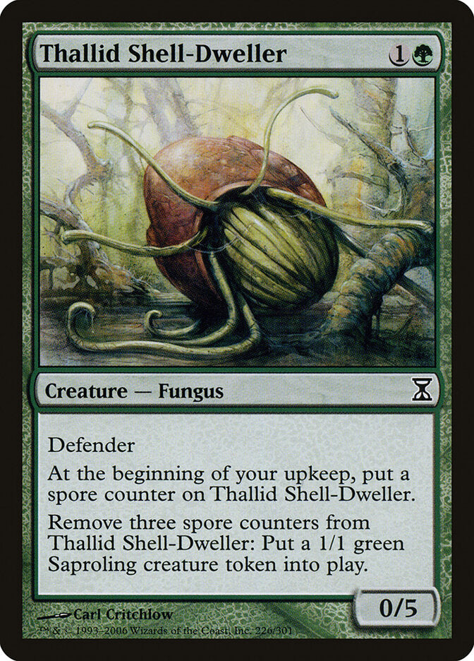 Thallid Shell-Dweller 226 - Time Spiral MTG card