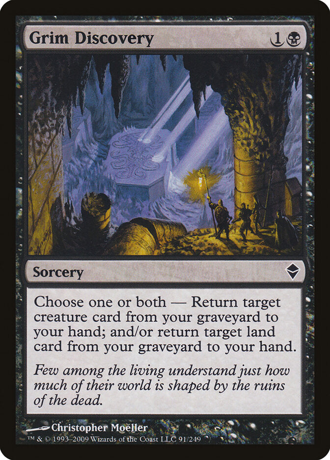 Grim Discovery 91 - Zendikar MTG card