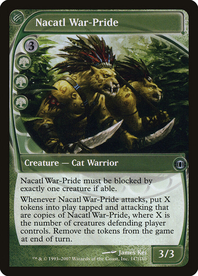 Nacatl War-Pride 147 - Future Sight MTG card