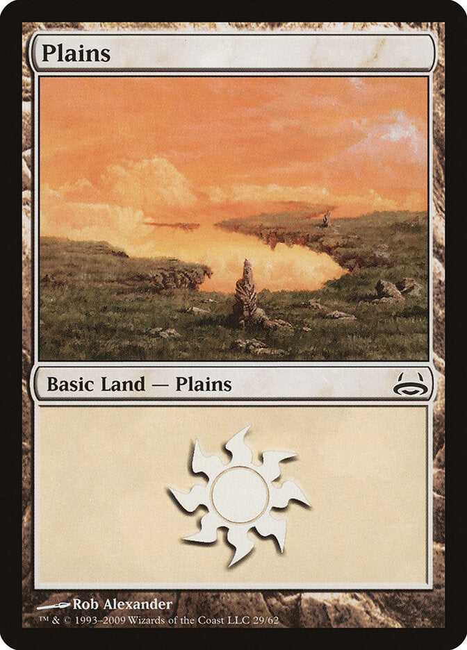 Plains 29 - Duel Decks: Divine vs. Demonic MTG card