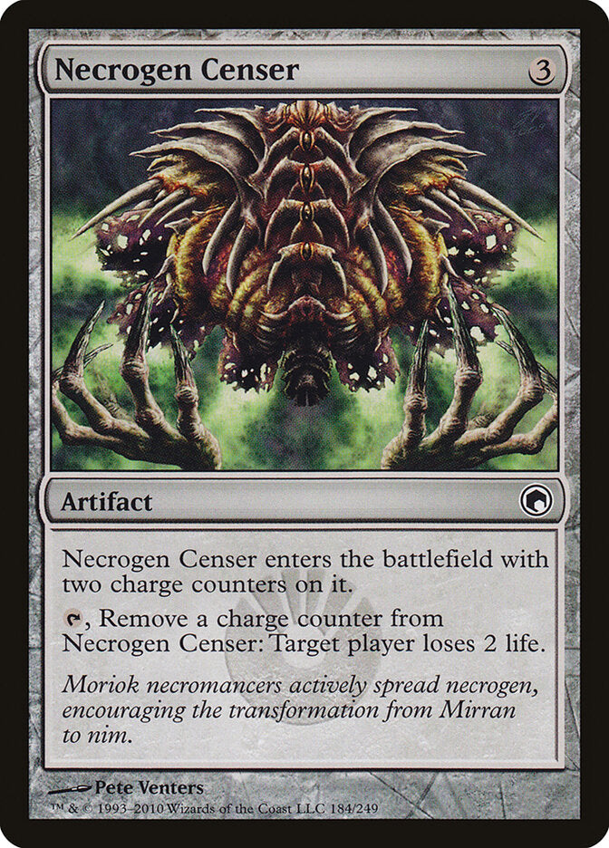 Necrogen Censer 184 - Scars of Mirrodin MTG card