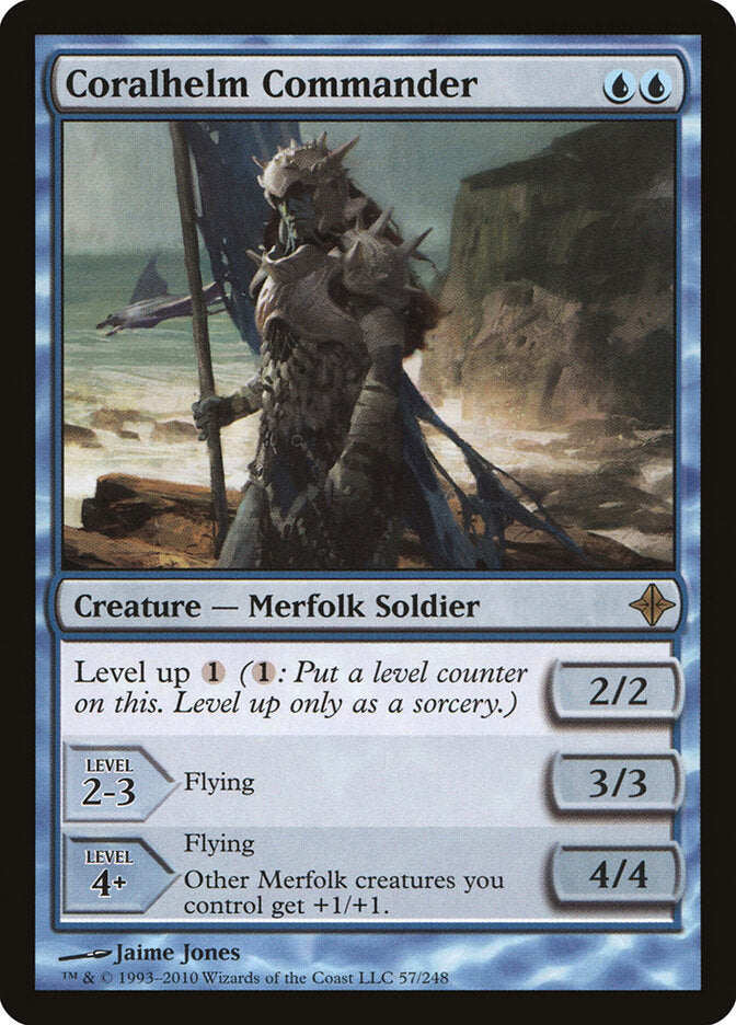 Coralhelm Commander 57 - Rise of the Eldrazi MTG card