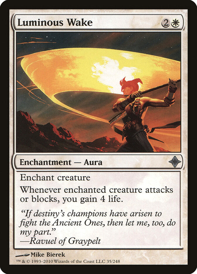 Luminous Wake 35 - Rise of the Eldrazi MTG card