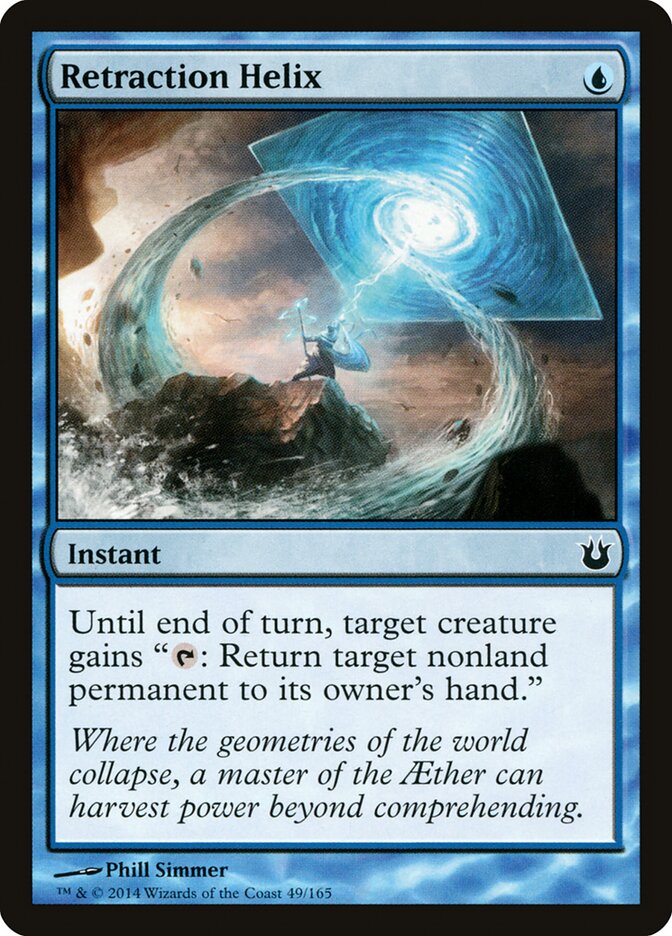 Retraction Helix 49 - Born of the Gods MTG card
