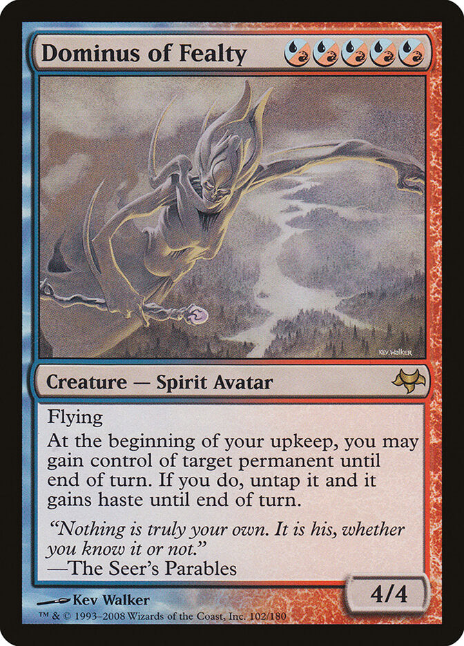 Dominus of Fealty 102 - Eventide MTG card