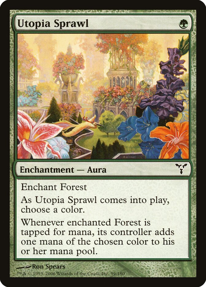 Utopia Sprawl 99 - Dissension MTG card