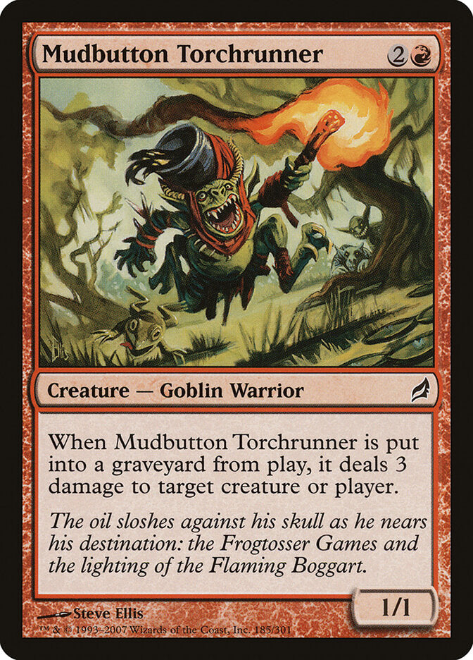 Mudbutton Torchrunner 185 - Lorwyn MTG card