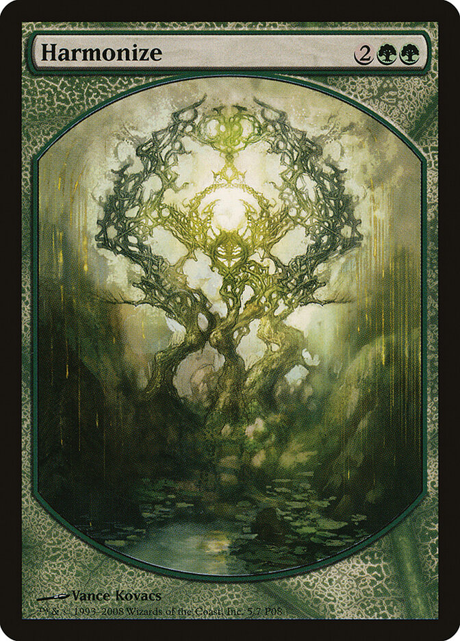 Harmonize 5 - Magic Player Rewards 2008 MTG card