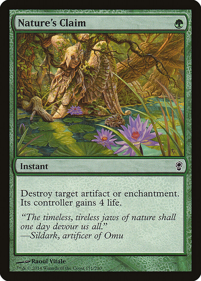 Nature's Claim 171 - Conspiracy MTG card