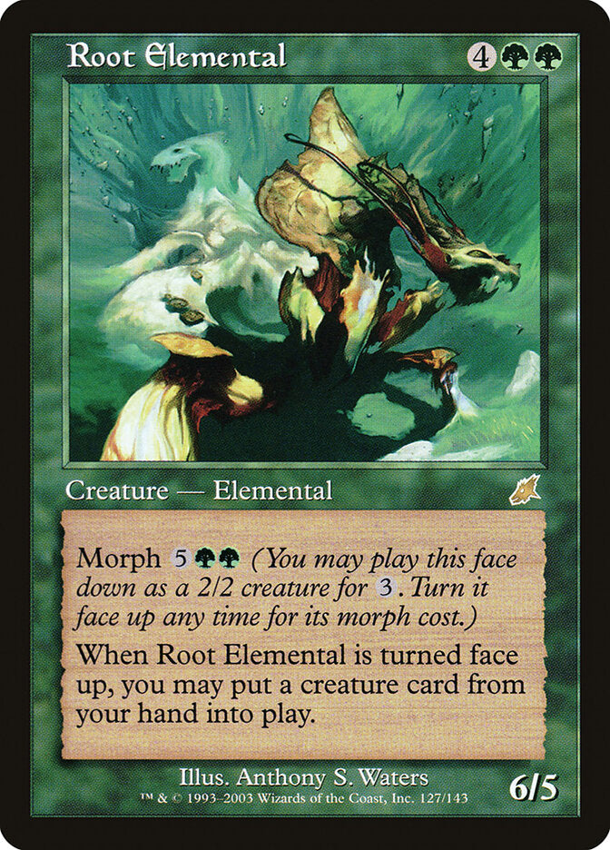 Root Elemental 127 - Scourge MTG card