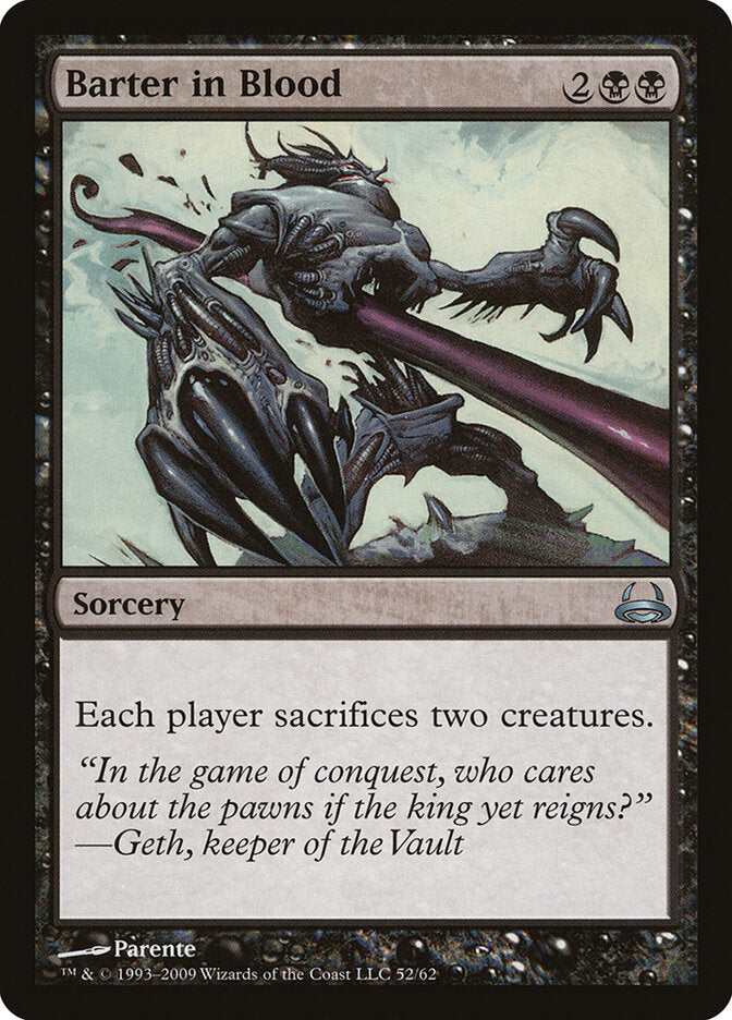 Barter in Blood 52 - Duel Decks: Divine vs. Demonic MTG card