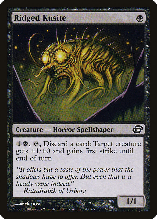 Ridged Kusite 78 - Planar Chaos MTG card