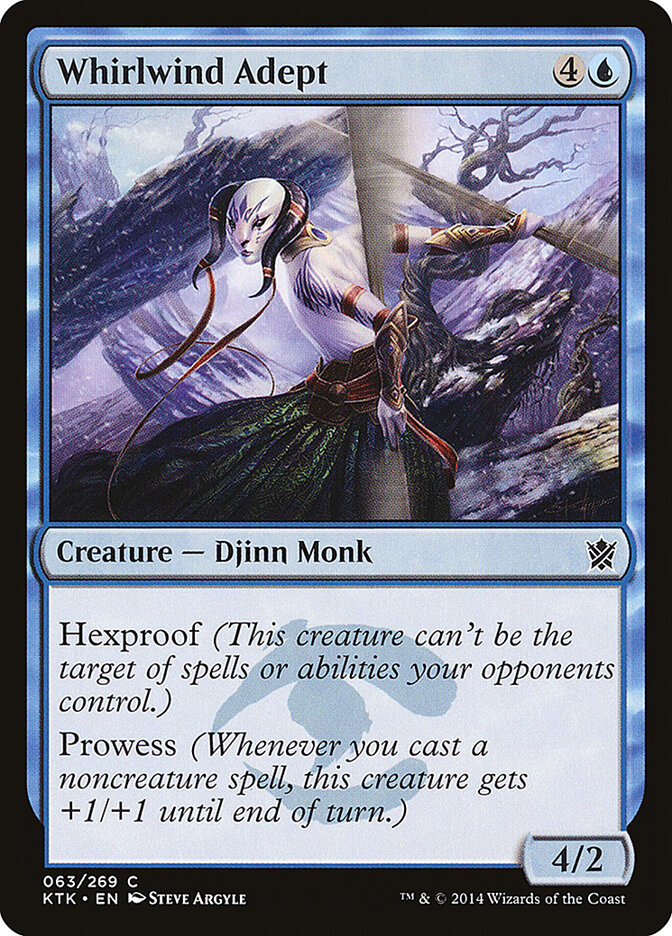 Whirlwind Adept 63 - Khans of Tarkir MTG card
