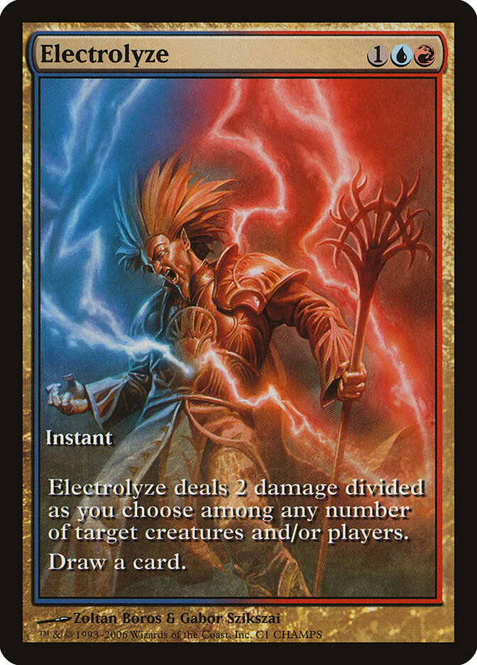 Electrolyze 1 - Champs and States MTG card
