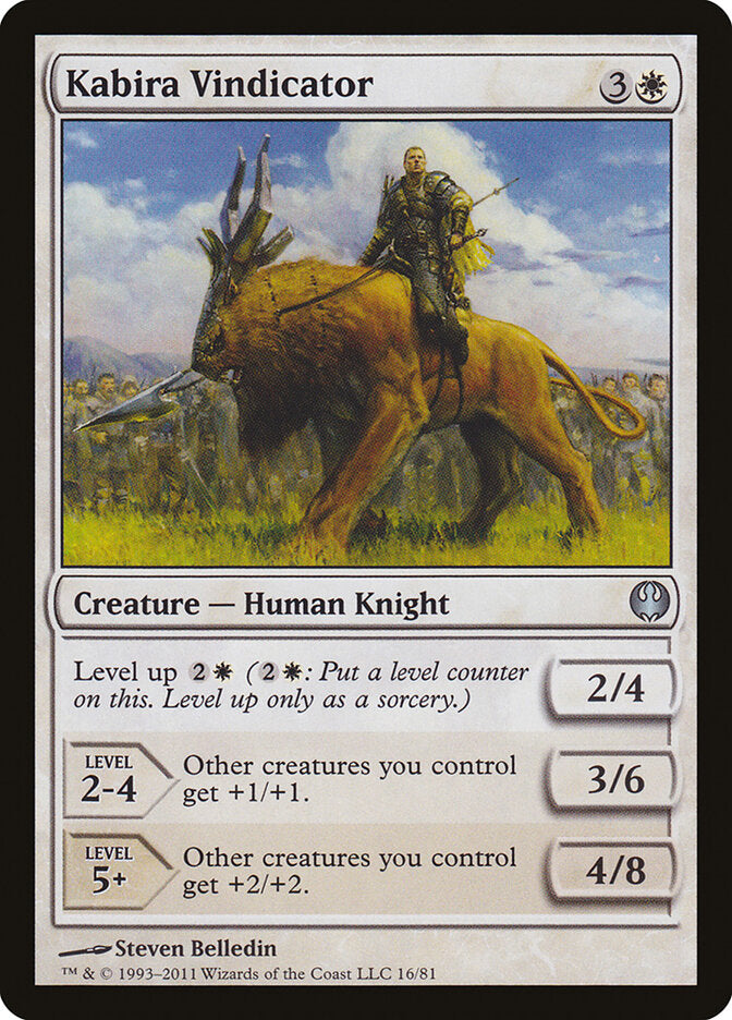 Kabira Vindicator 16 - Duel Decks: Knights vs. Dragons MTG card