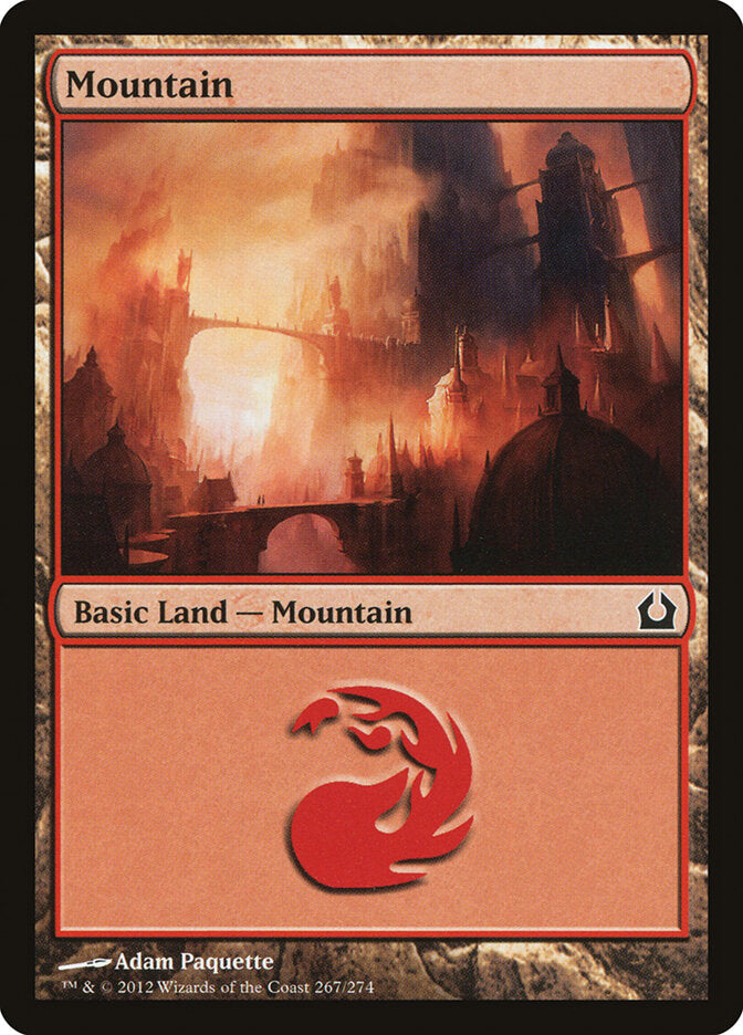 Mountain 267 - Return to Ravnica MTG card