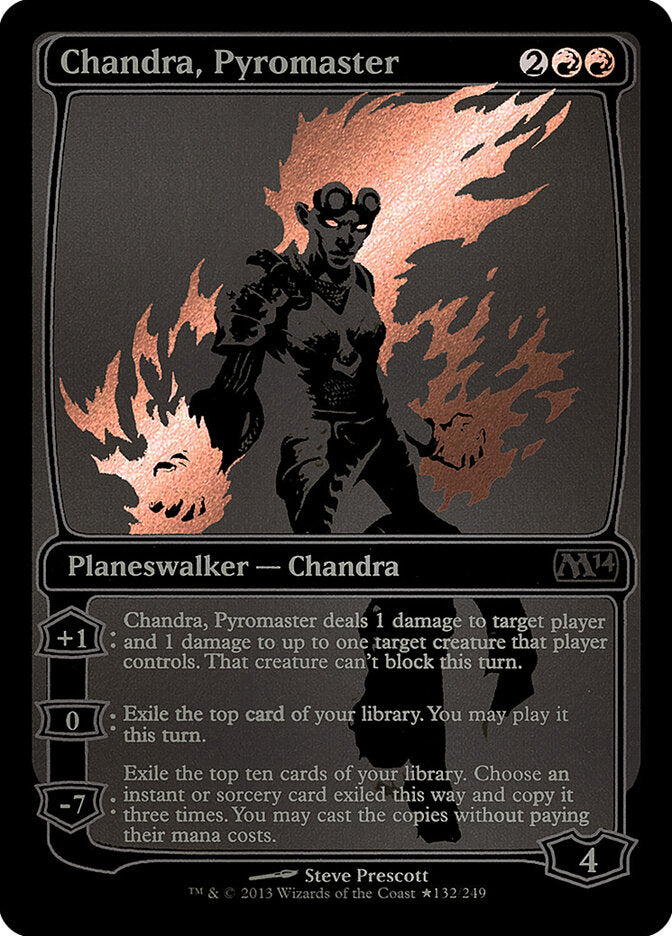 Chandra, Pyromaster 132★ - San Diego Comic-Con 2013 MTG card