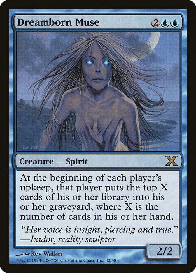 Dreamborn Muse 82 - Tenth Edition MTG card