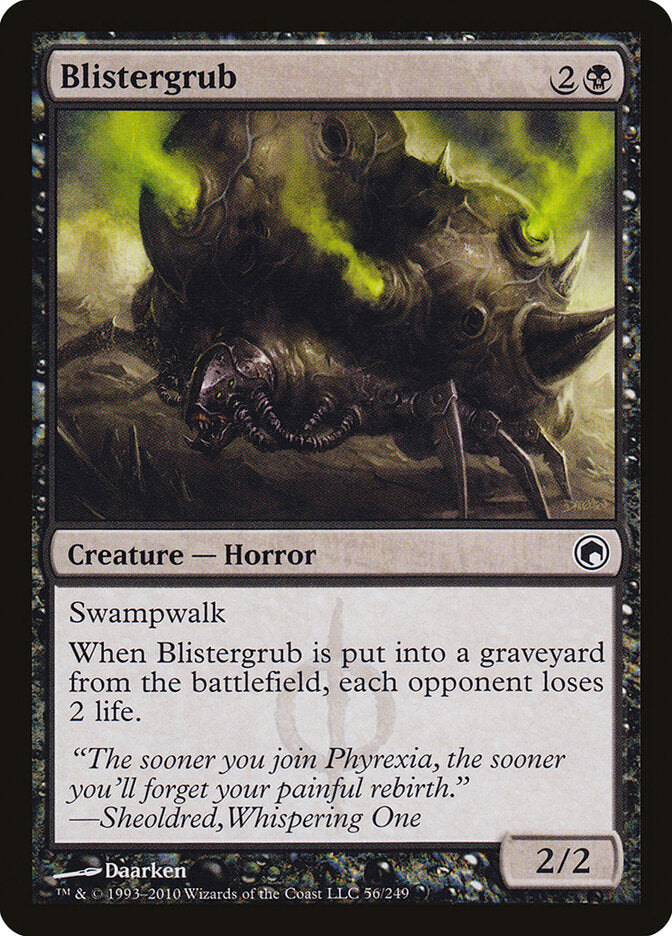 Blistergrub 56 - Scars of Mirrodin MTG card