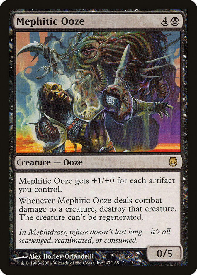 Mephitic Ooze 47 - Darksteel MTG card