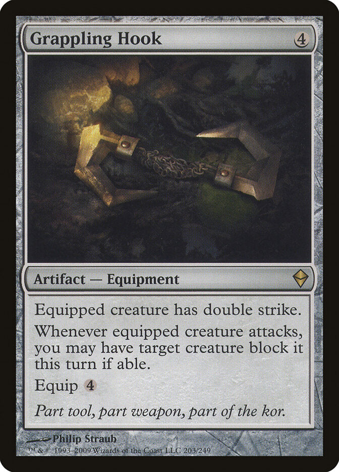 Grappling Hook 203 - Zendikar MTG card