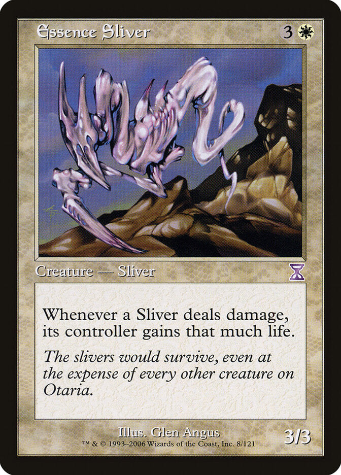 Essence Sliver 8 - Time Spiral Timeshifted MTG card