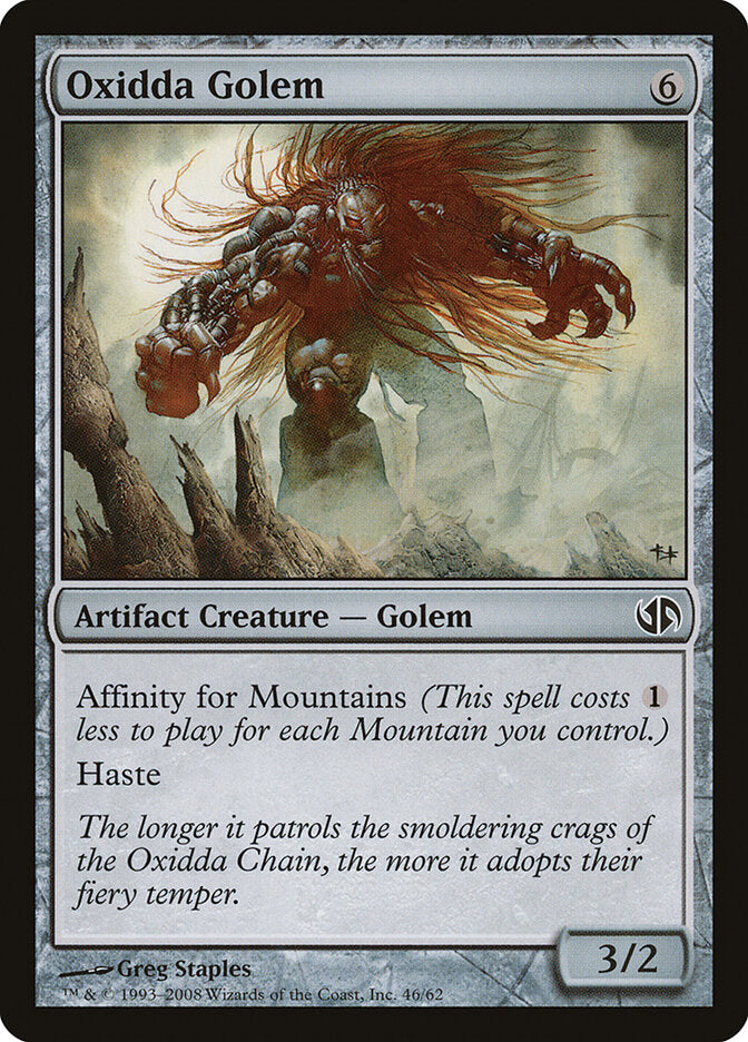 Oxidda Golem 46 - Duel Decks: Jace vs. Chandra MTG card