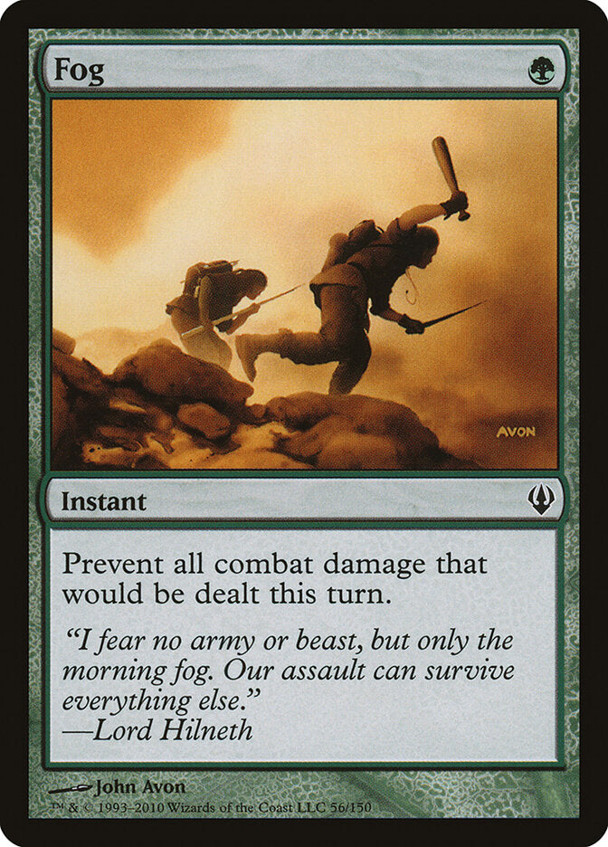 Fog 56 - Archenemy MTG card