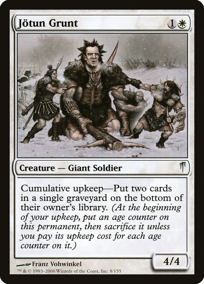 Jötun Grunt 8 - Coldsnap MTG card
