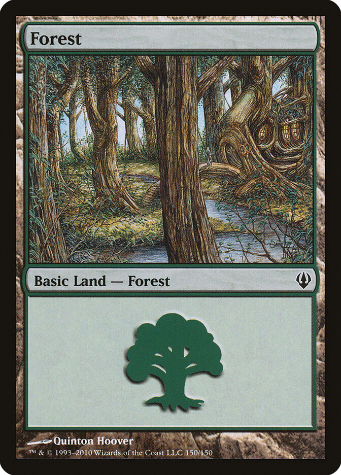 Forest 150 - Archenemy MTG card