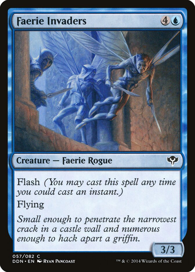 Faerie Invaders 57 - Duel Decks: Speed vs. Cunning MTG card
