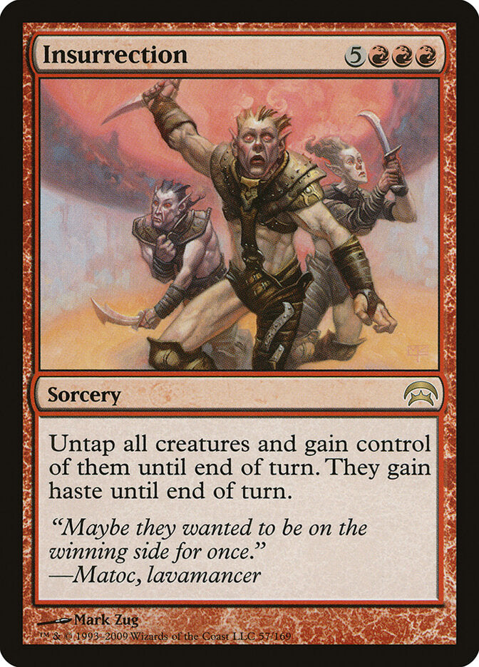 Insurrection 57 - Planechase MTG card
