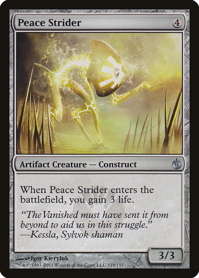 Peace Strider 119 - Mirrodin Besieged MTG card