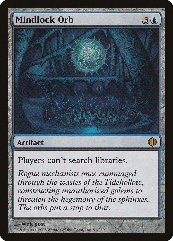 Mindlock Orb 51 - Shards of Alara MTG card