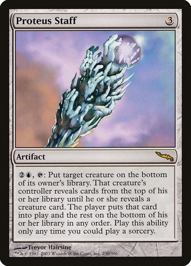 Proteus Staff 230 - Mirrodin MTG card