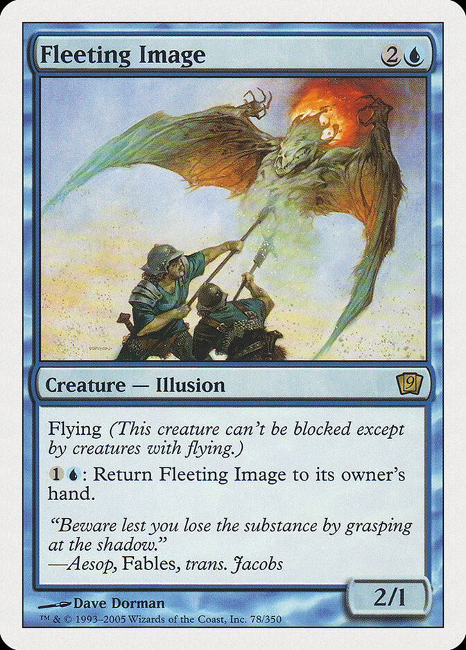Fleeting Image 78 - Ninth Edition MTG card
