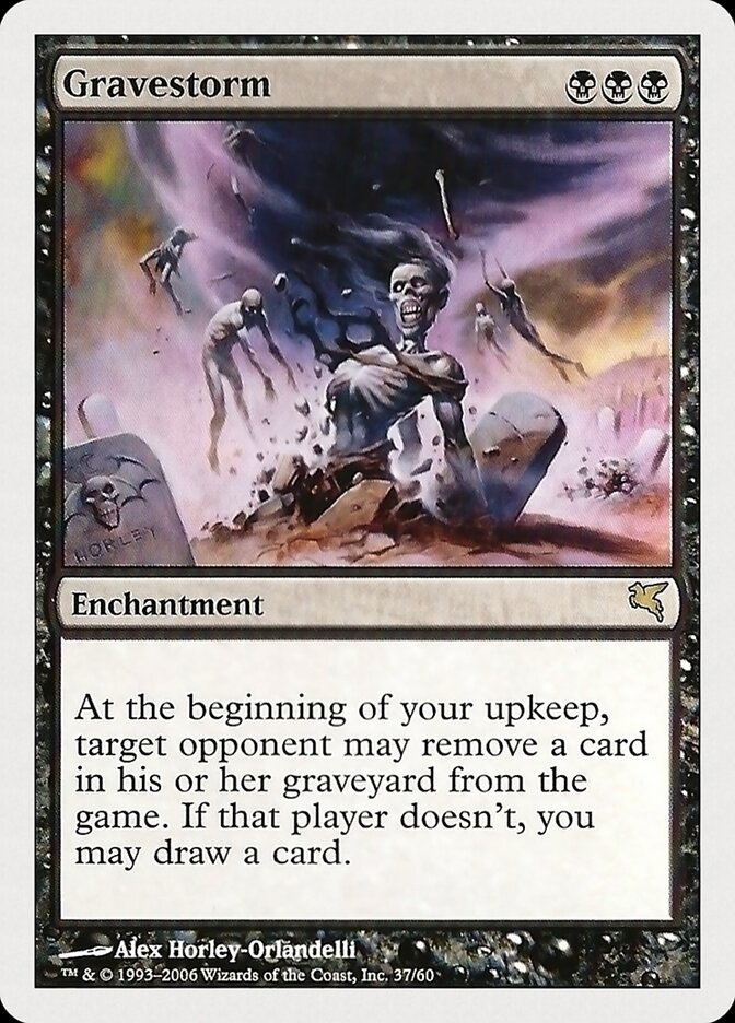 Gravestorm 37 - Hachette UK MTG card