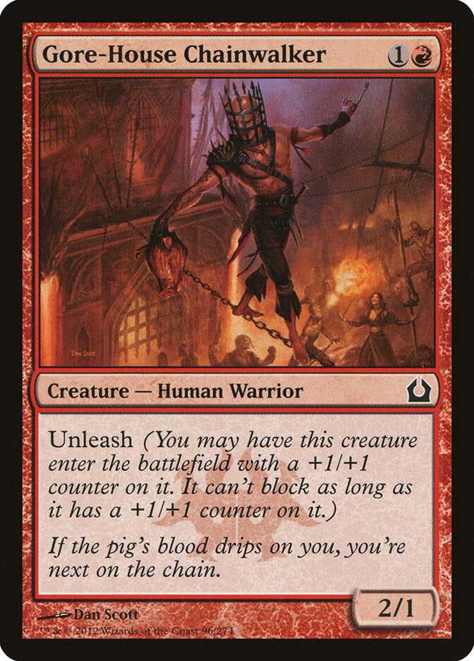 Gore-House Chainwalker 96 - Return to Ravnica MTG card
