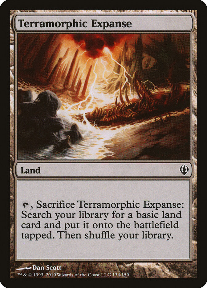 Terramorphic Expanse 134 - Archenemy MTG card