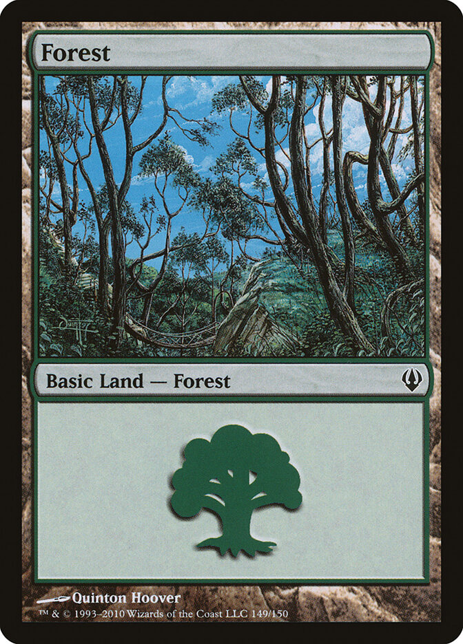 Forest 149 - Archenemy MTG card