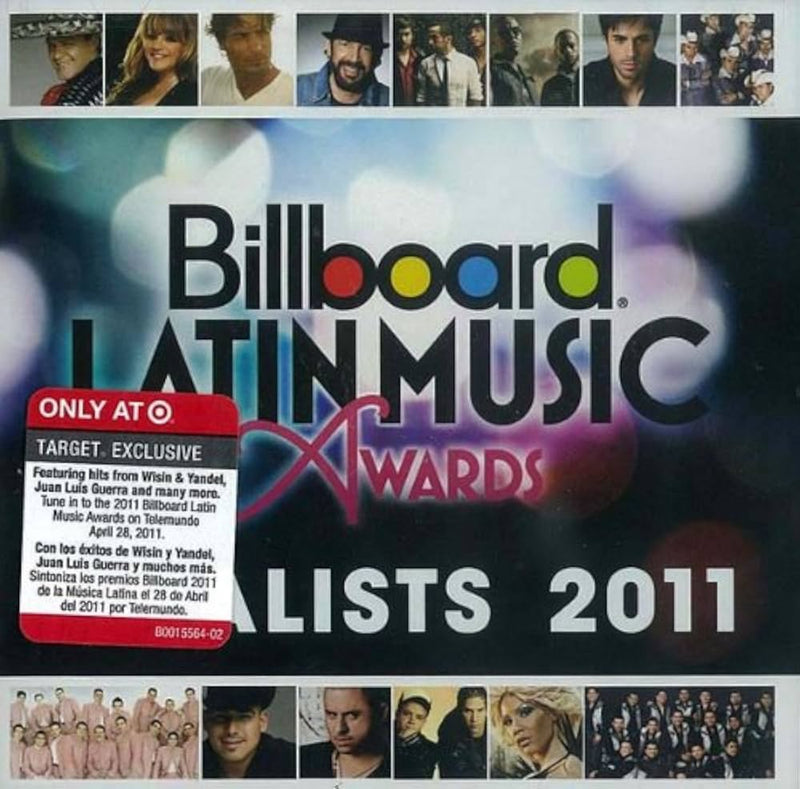 Various - Billboard Latin Music Awards Finalists 2011 Original Pressing CD Album
