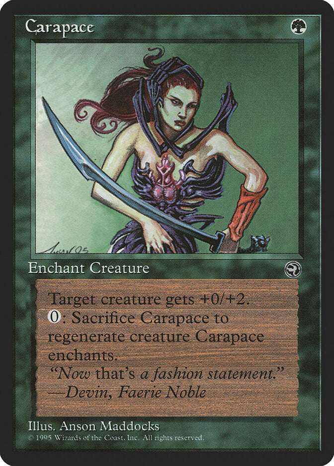 Carapace 84b - Homelands MTG card