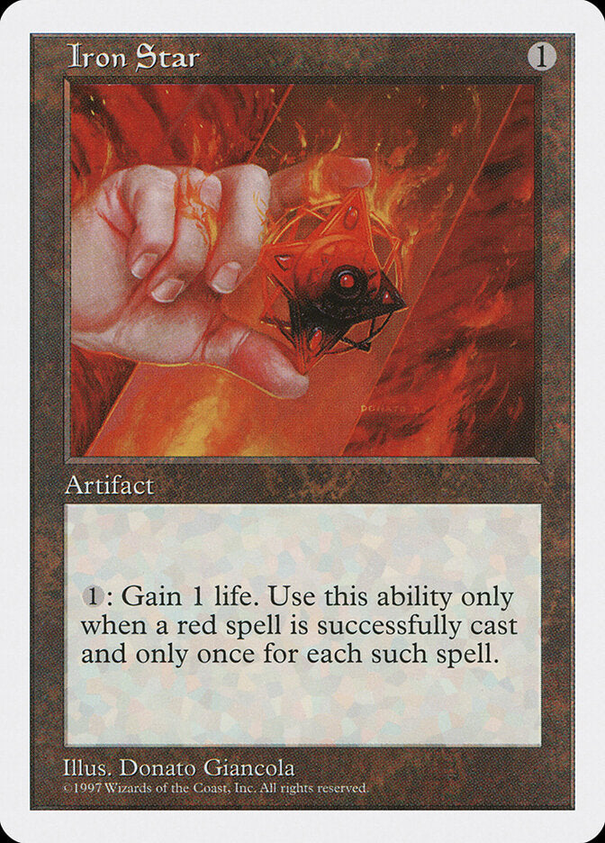 Iron Star 379 - Fifth Edition MTG card