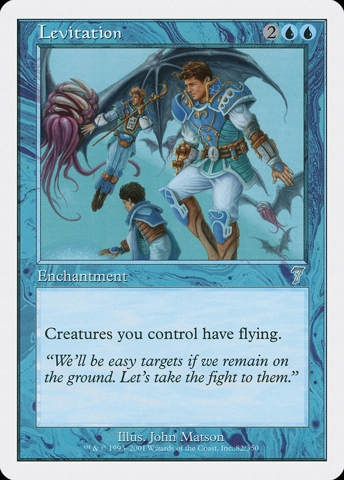 Levitation 82 - Seventh Edition MTG card
