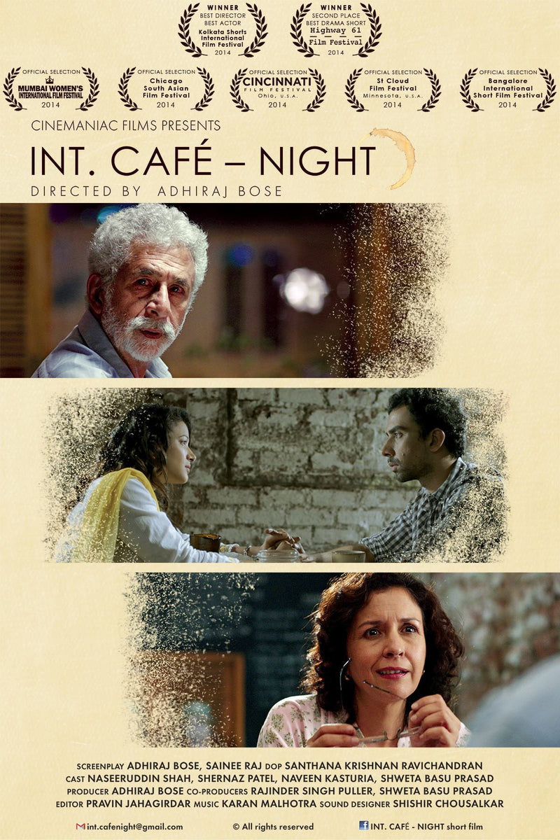 INT. CAFÉ  -  NIGHT DVD cover art