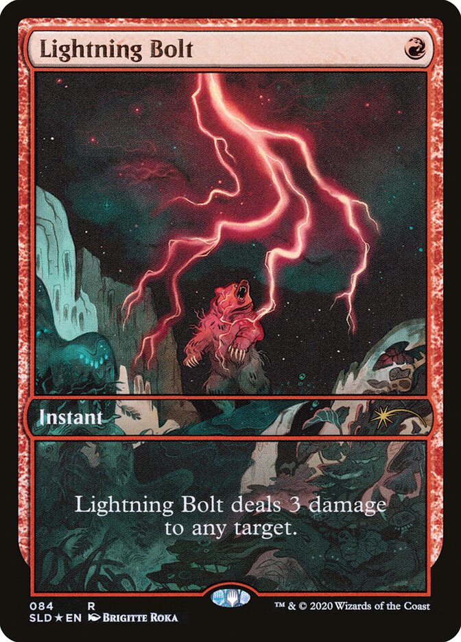 Lightning Bolt 84 - Secret Lair Drop MTG card